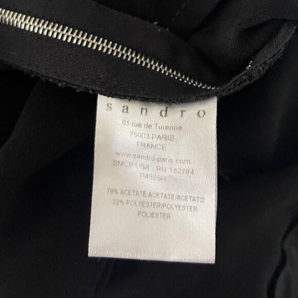 Sandro Pull On Style Pants Size 3 - Picture 5 of 5